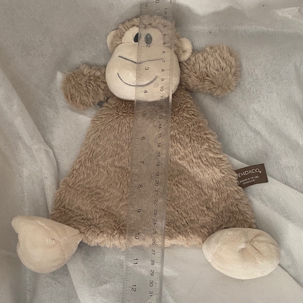 Demdaco Soft Tan Plush Companion Monkey 🐵